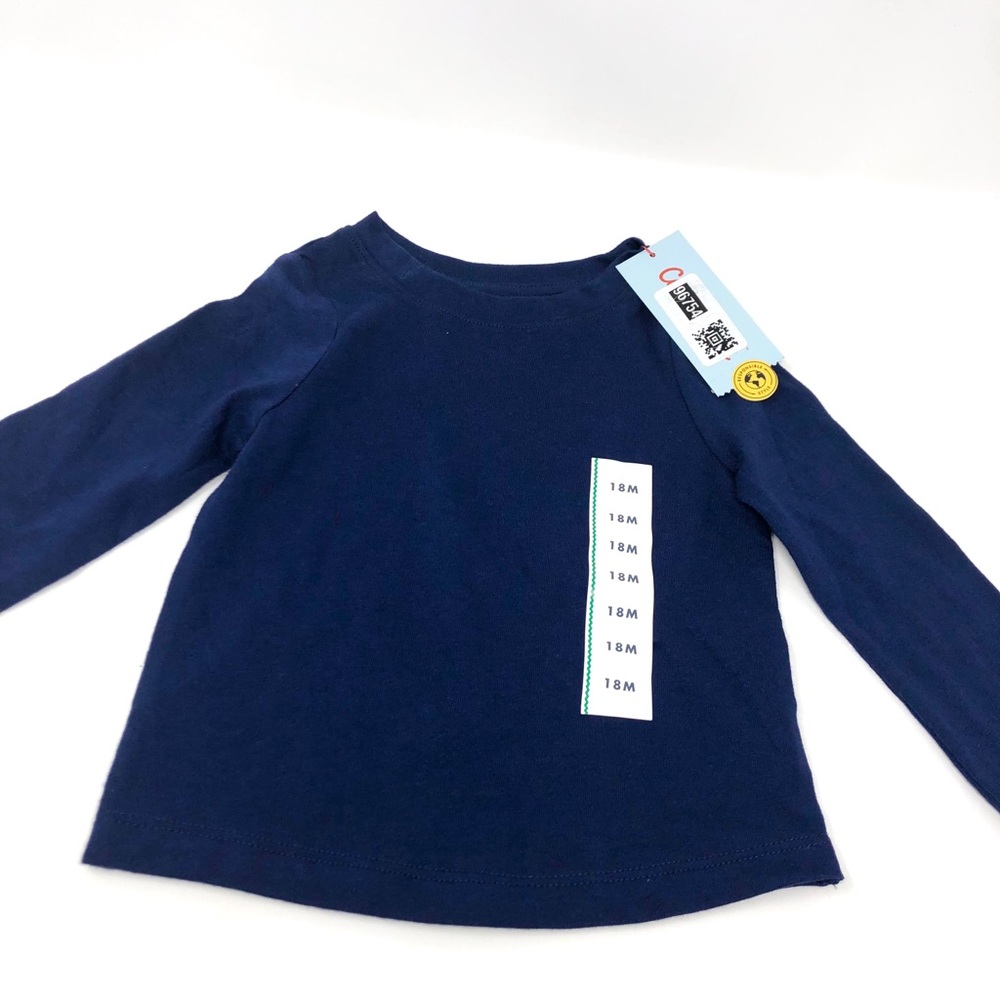 Cat & Jack blue long Sleeve shirt